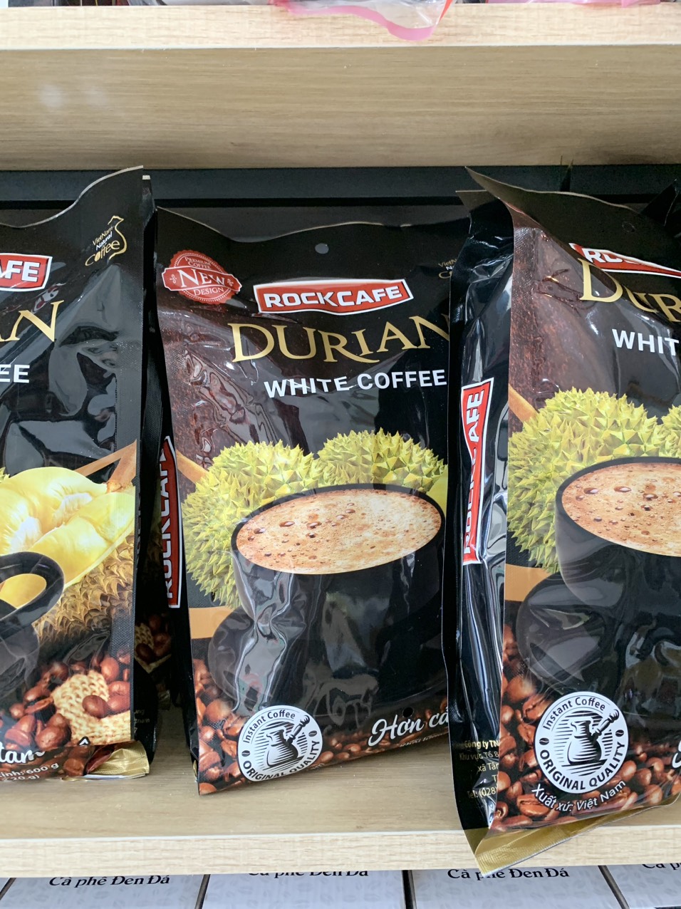 Cà Phê Sầu Riêng Durian RockCafe Túi 30 Gói 8 Cà Phê Sầu Riêng Durian RockCafe Túi 30 Gói