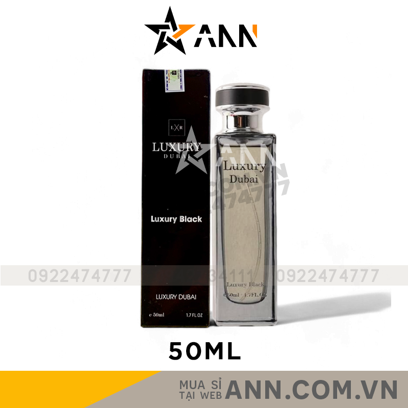 24688_161_20240716170829-2.png Nước Hoa Luxury Dubai Luxury Black Màu Đen Mùi Nam 50ml - LXRBLACK