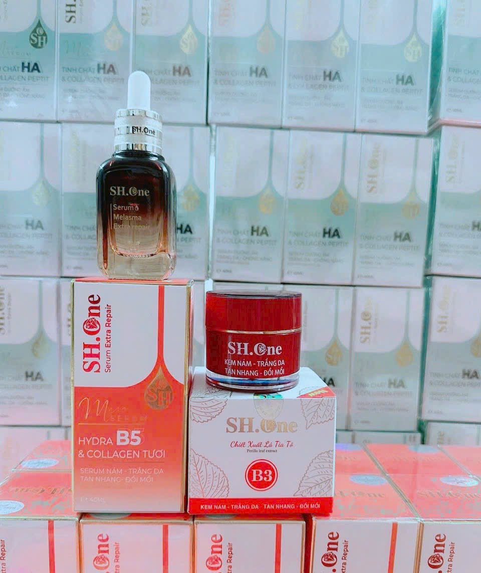 Serum Meso SH One Màu Đỏ Hydra B5 Collagen Tươi Hỗ Trợ Da Nám 4 Serum Meso SH One Màu Đỏ Hydra B5 Collagen Tươi Hỗ Trợ Da Nám