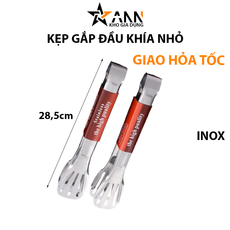24838_16_20250319183123-2.png Kẹp Gắp Thức Ăn Bằng Inox - Kẹp Gắp Đồ Nướng Gắp Thịt Đầu Khía 28,5cm - KGDK01