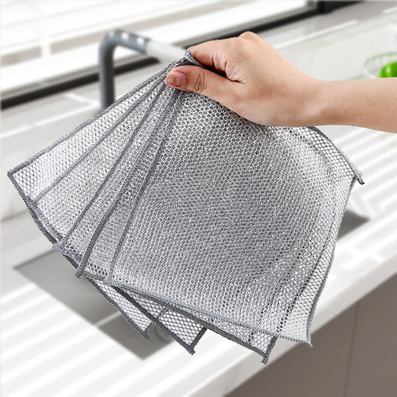 24850_vn-11134207-7r98o-lv8p7ftpl3w9ec_20240814160334-3.jpg Combo 10 Miếng Lưới Rửa Chén Sợi Thép - Miếng Rửa Chén Bát Cọ Xoong Nồi Bằng Kim Loại 1 Lớp Đa Năng 20x20cm - MCRKL01