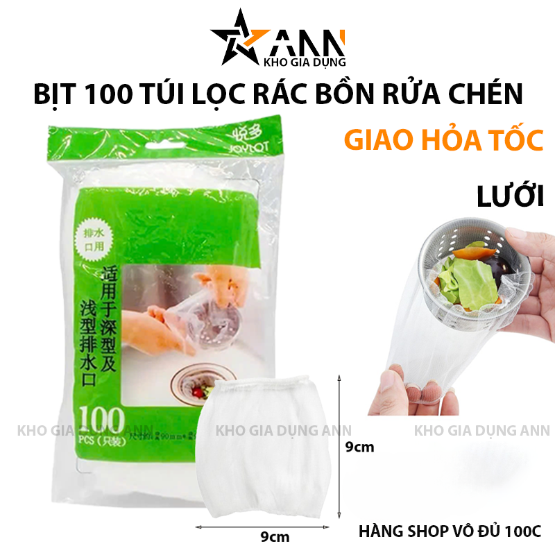 24883_29_20250319184626-1.png Combo 3 Túi Lọc Rác Bồn Rửa Chén (Set 100 Cái 9x9cm) - TLR01