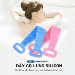 Dây Tắm Chà Lưng Silicon 58x10cm - DTCL01