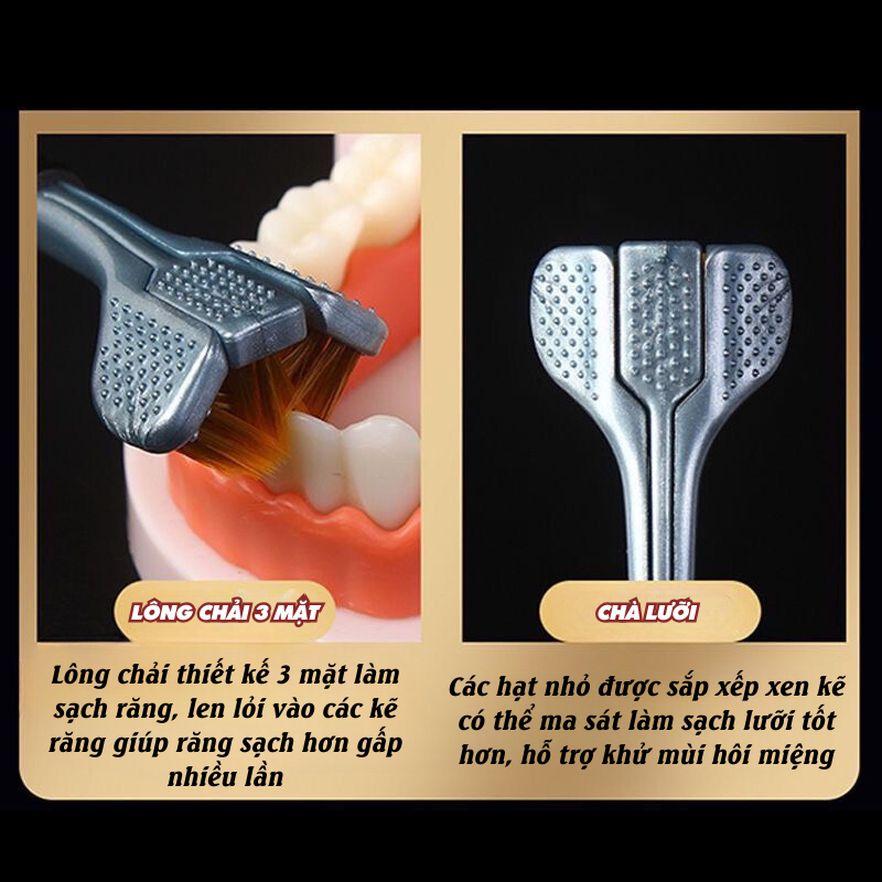 24991_vn-11134207-7r98o-lxkmc7kpnxllb6_20240830102251-3.jpg 4 Bàn Chải Đánh Răng 3 Mặt Vệ Sinh Răng Miệng 18.5cm - BCDR3M01