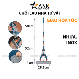 Cây Lau Nhà Tự Vắt 25.5x114cm - CLNTV02