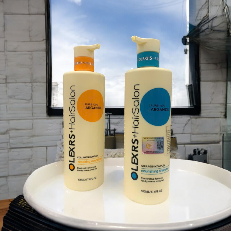 25074_z5836744544472-bdf837c49a21f1ba0e49d849cad80760-photoroom_20240916182713-1.png Combo Dầu Gội Xả Olexrs Hair Salon Argan Oil 500ml - 5060808885273