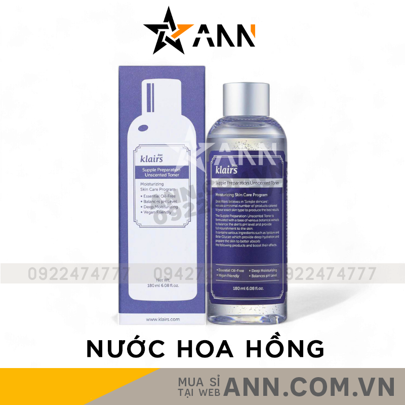 25090_13a_20240917163515-2.png Nước Hoa Hồng Klairs Supple Preparation Unscented Toner 180ml - 8809115029119