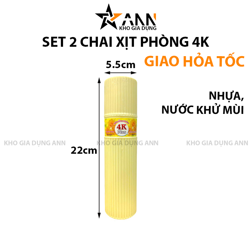25094_141_20250320103037-1.png Set 2 Chai Xịt Thơm Phòng 4K Plus Khử Mùi - XPKM4K01