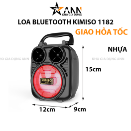 Loa Bluetooth Không Dây Kimiso 1182 12x9x15cm - LBLTKMS02
