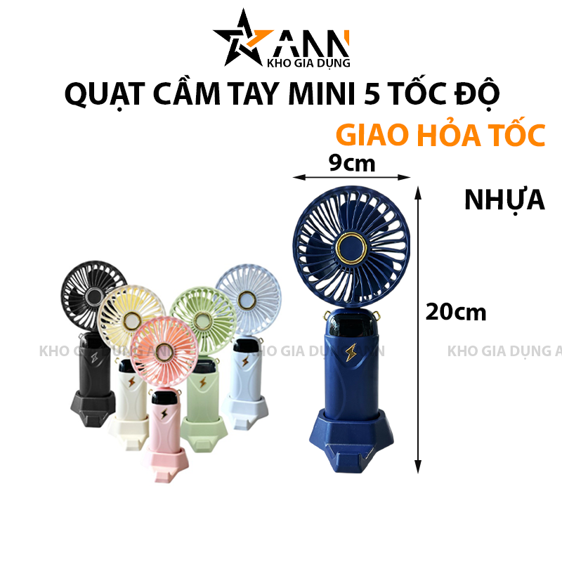 25131_161_20250320103716-1.png Quạt Cầm Tay Mini 5 Tốc Độ Nhiều Màu 30x9cm - QMNCT5TD01