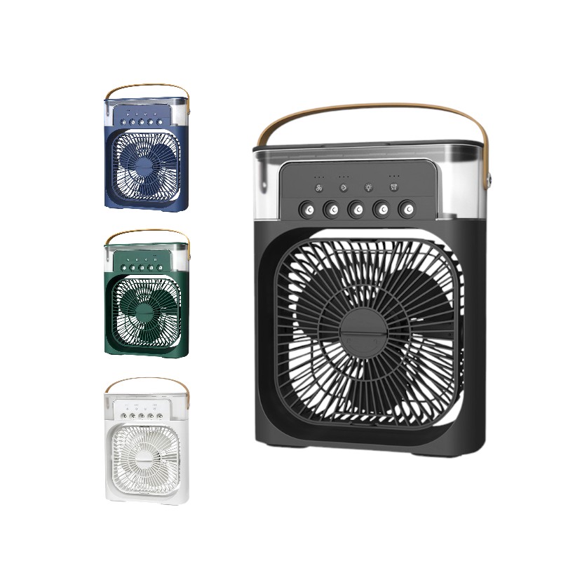 25144_o1cn01uptjik1jouios9oon-2218163154539-0-cib-photoroom-19_20240921111306-2.jpg Quạt Phun Hơi Nước Có Đèn Hình Vuông Quạt Để Bàn Mini 600ml 20x25.5x8.5cm - QPNHS01