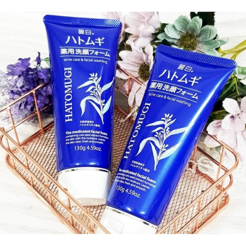 25163_377d5df5193af19dff4748039db41edc_20240922180155-1.png Sữa Rửa Mặt Ý Dĩ Hatomugi Acne Care & Facial Washing Dành Cho Da Mụn 130g - 4513574031302