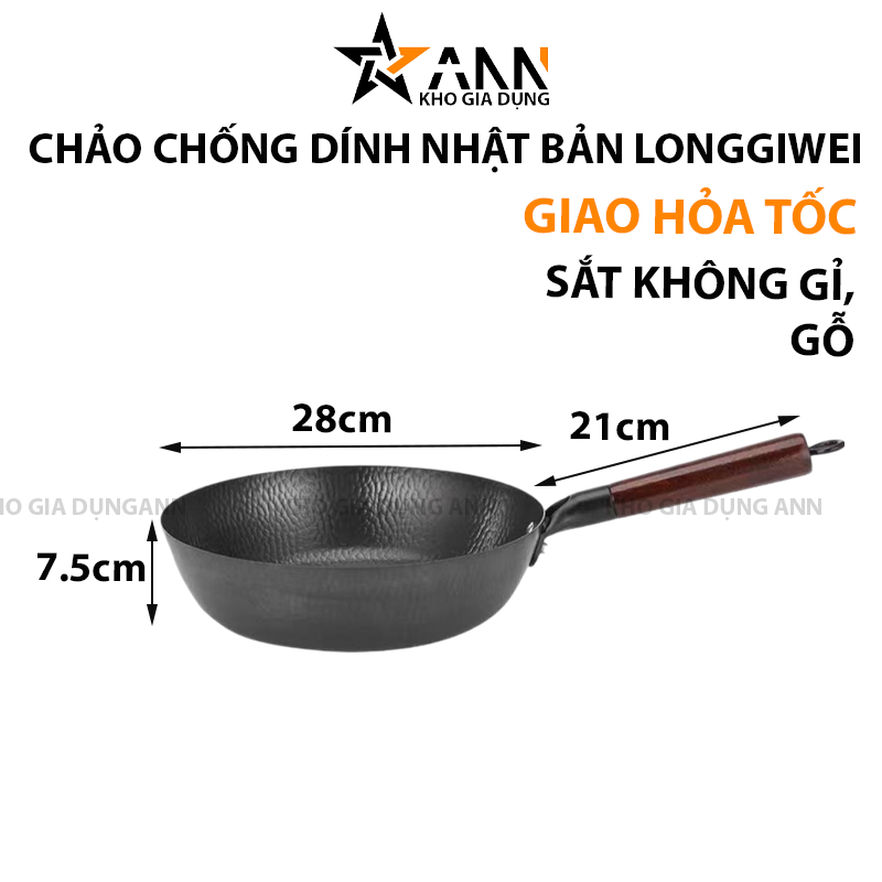 25212_189_20250320111116-1.png Chảo Chống Dính Nhật Bản Longziwei Size 28 Dùng Được Mọi Loại Bếp 48x28x7.5cm - CCDNB01