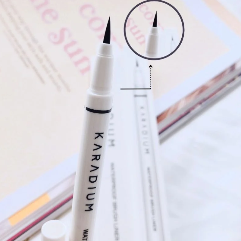 Bút Kẻ Mắt Karadium Waterproof Brush Liner Lâu Trôi Hàn Quốc 6 Bút Kẻ Mắt Karadium Waterproof Brush Liner Lâu Trôi Hàn Quốc