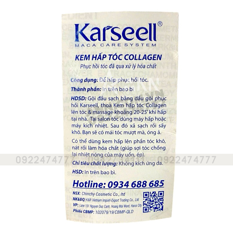25258_u-toc-kar-tem-photoroom-2_20240925111944-3.jpg Kem Ủ Tóc Karseell Collagen Macca Essence Repair 500ml Phục Hồi Tóc - 4897110030074