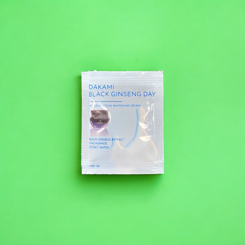 Mẫu Test Kem Face Nám Nhân Sâm Đen Dakami Black Ginseng Ban Ngày Mini 5gr 5 Mẫu Test Kem Face Nám Nhân Sâm Đen Dakami Black Ginseng Ban Ngày Mini 5gr