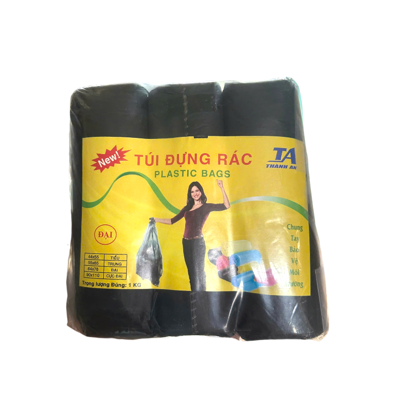 Set 2 Túi Nilong Đựng Rác 6 Cuộn Size Trung 55x65cm 5 Set 2 Túi Nilong Đựng Rác 6 Cuộn Size Trung 55x65cm