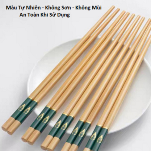 25326_vn-11134207-7r98o-lyqcrn6gxl590f_20240928173906-4.jpg Bộ 10 Đôi Đũa Tre Chống Nấm Móc Trơn Trượt 24cm - B10DDTTN