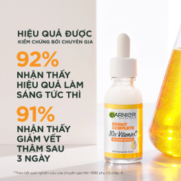 Serum Garnier Dưỡng Sáng Da Skin Naturals Bright Complete 30x Vitamin C Booster Serum 30ml