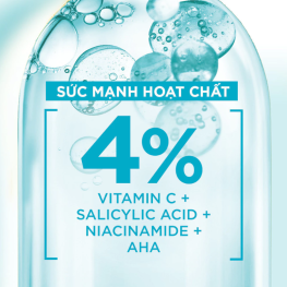 Serum Garnier Giảm Mụn Sáng Da Skin Naturals Bright Complete Anti-Acne Booster Serum 30ml