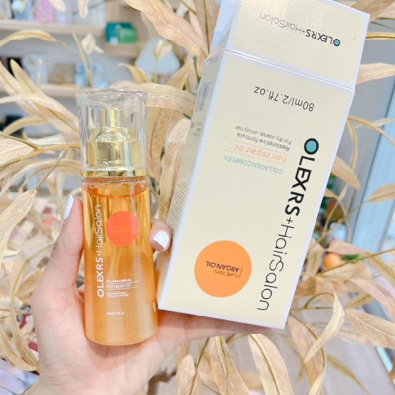 Tinh Dầu Dưỡng Tóc Olexrs +HairSalon Collagen Complex 80ml 7 Tinh Dầu Dưỡng Tóc Olexrs +HairSalon Collagen Complex 80ml