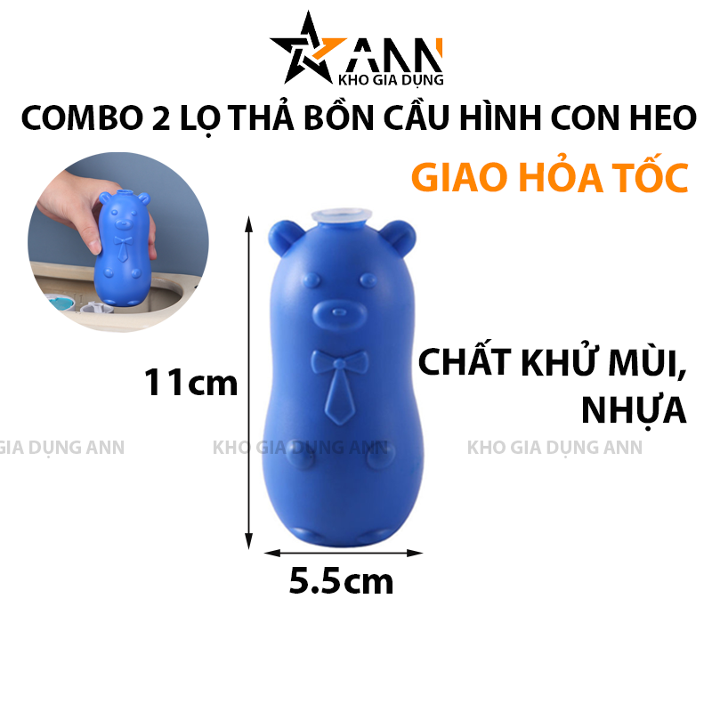 25499_255_20250320113046-1.png Combo 2 Lọ Heo Thả Bồn Cầu Xanh Đậm - Lọ Khử Mùi Bồn Cầu Diệt Khuẩn Siêu Sạch Tiết Kiệm 10x5.5cm - LTBCCH02