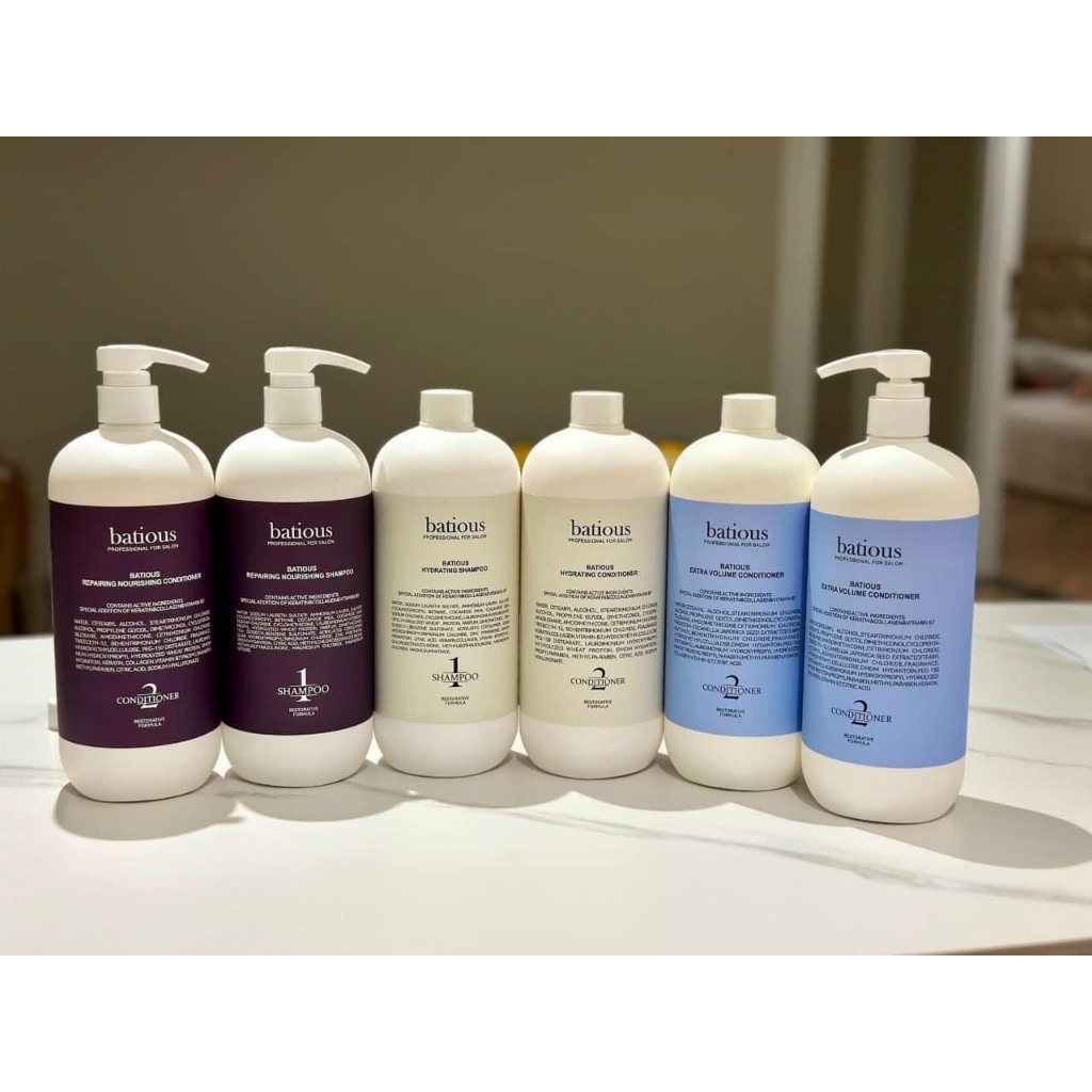 25575_vn-11134207-7r98o-lmx1ftrfggkfee_20241031151002-1.jpg Combo Dầu Gội Xả Batious Hydrating Shampoo Màu Trắng - Dành Cho Tóc Khô Xơ 500ml - 5061014610765