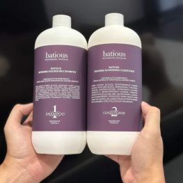 Combo Dầu Gội Xả Batious Repairing Nourishing Shampoo Màu Tím - Dành Cho Tóc Hư Tổn 500ml