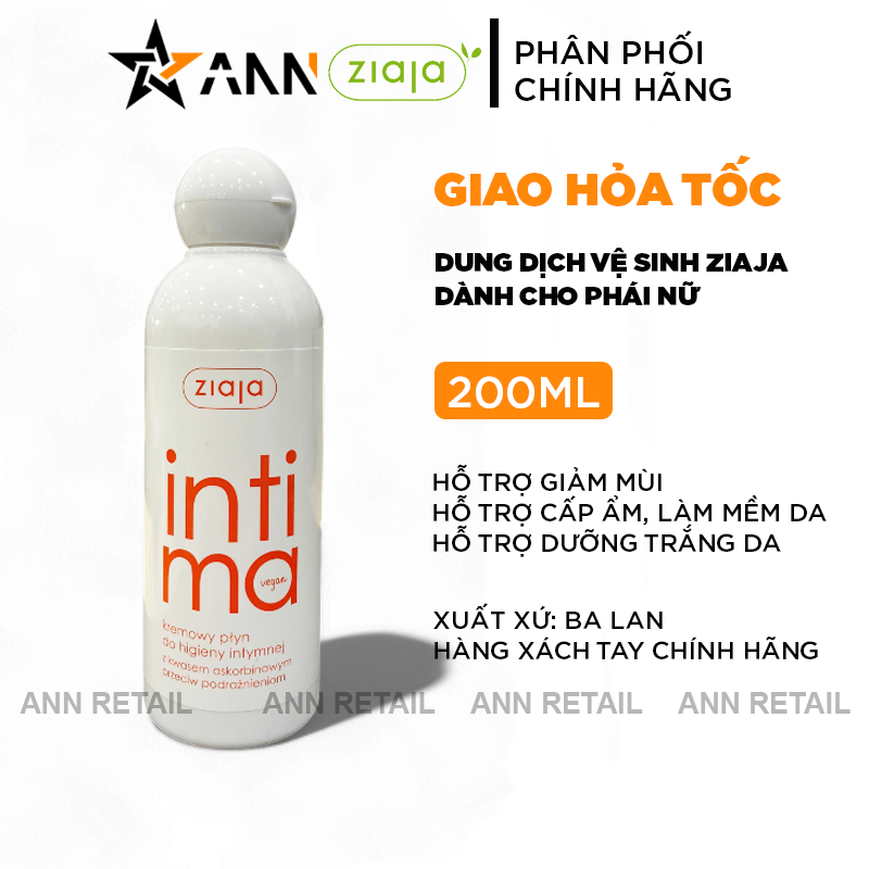 25599_6_20241104121740-1.png Dung Dịch Vệ Sinh Phụ Nữ Ziaja Intimate With Ascorbic Acid 200ml - 5901887018650
