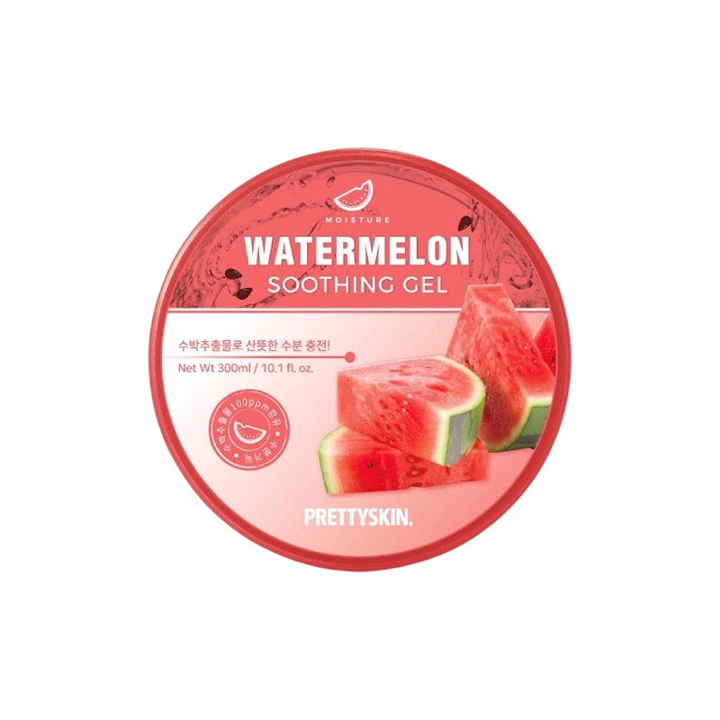 25603_dua-hau-trang-photoroom_20241104142943-1.jpg Gel Dưỡng Da Đa Năng Prettyskin Dưa Hấu Watermelon Soothing Gel 300ml - 8809733211835