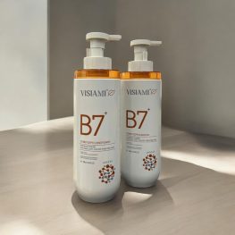 Combo Dầu Gội Xả Visiami Biotin B7+ Cordyceps Đông Trùng Hạ Thảo 780ml