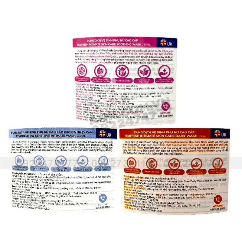 Dung Dịch Vệ Sinh Phụ Nữ Femfresh 250ml 12 Dung Dịch Vệ Sinh Phụ Nữ Femfresh 250ml