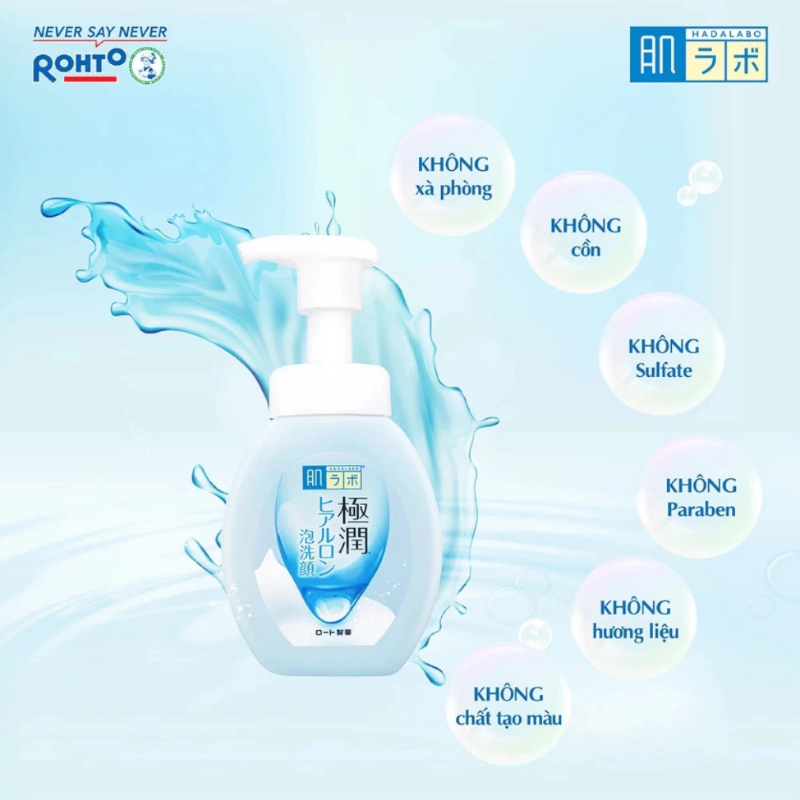 Đánh giá sữa Rửa Mặt Hada Labo Gokujyun Moisturizing Foaming Wash Tạo Bọt Dưỡng Ẩm 160ml 8 Đánh giá sữa Rửa Mặt Hada Labo Gokujyun Moisturizing Foaming Wash Tạo Bọt Dưỡng Ẩm 160ml