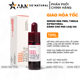 Serum Peel Da So Natural Red Peel Tingle Hàn Quốc Mini 11ml - 8809263878508