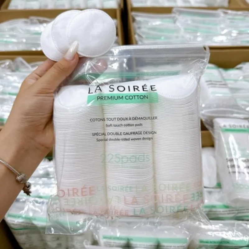 Bông Tẩy Trang La Soirée Mềm Mại 225 Miếng 7 Bông Tẩy Trang La Soirée Mềm Mại 225 Miếng