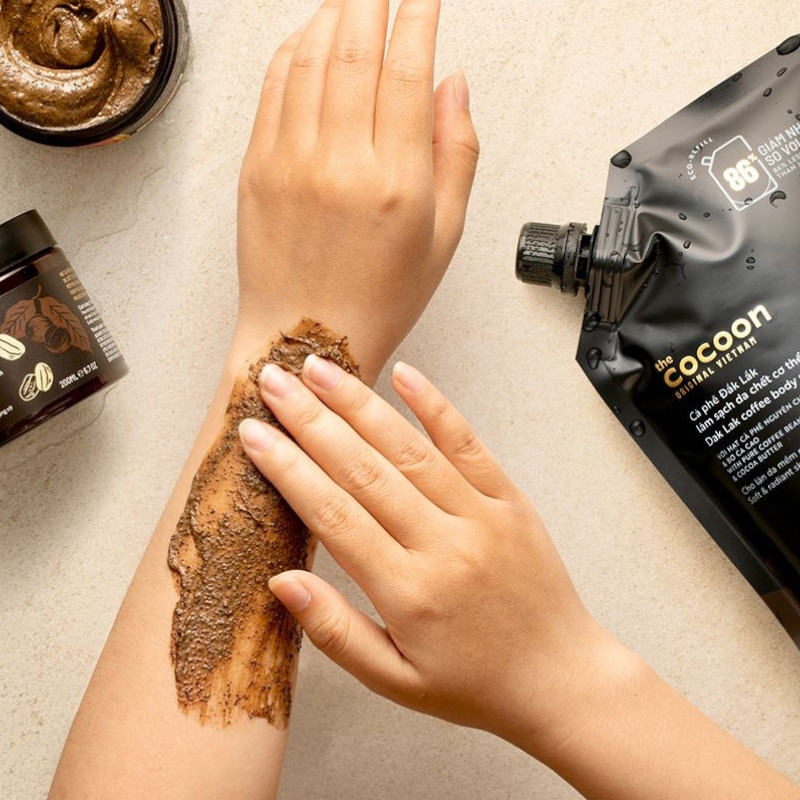 Tẩy Tế Bào Chết Cà Phê Cocoon Cho Body Dạng Túi Refill 600ml 6 Tẩy Tế Bào Chết Cà Phê Cocoon Cho Body Dạng Túi Refill 600ml