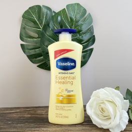 Sữa Dưỡng Thể Vaseline Intensive Care Essential Healing Màu Vàng 725ml - Hàng Xách Tay