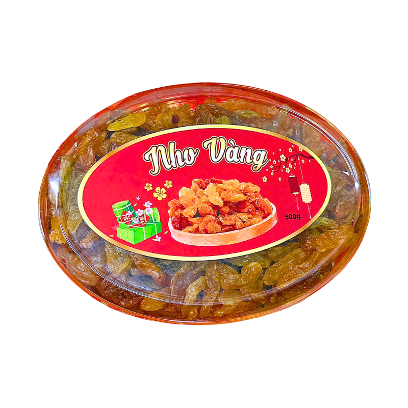 Hộp Quà Tết Nho Vàng 500g - Hộp Ovan Hộp Quà Tết 2026 6 Hộp Quà Tết Nho Vàng 500g - Hộp Ovan Hộp Quà Tết 2026