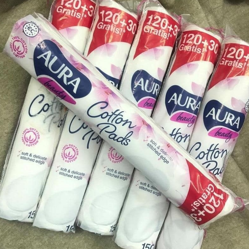 Phân phối bông Tẩy Trang Aura Chất Liệu Cotton Mềm Mại Cho Da 150 Miếng 8 Phân phối bông Tẩy Trang Aura Chất Liệu Cotton Mềm Mại Cho Da 150 Miếng