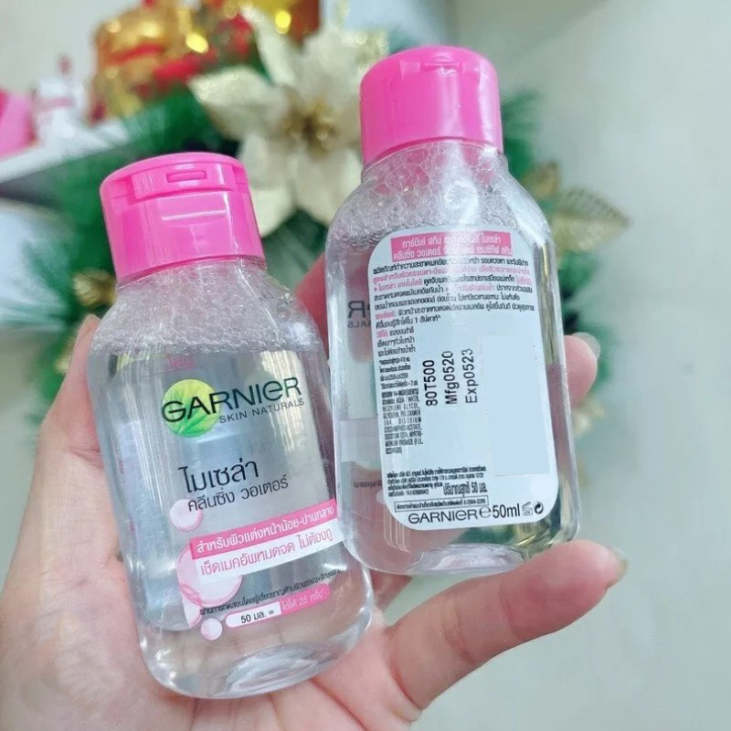 25856_garnier-hong-50ml-phu-photoroom-3_20241210165952-2.jpg Nước Tẩy Trang Garnier Nắp Hồng Micellar Cleansing Water Cho Da Nhạy Cảm 50ml - 8935274642620