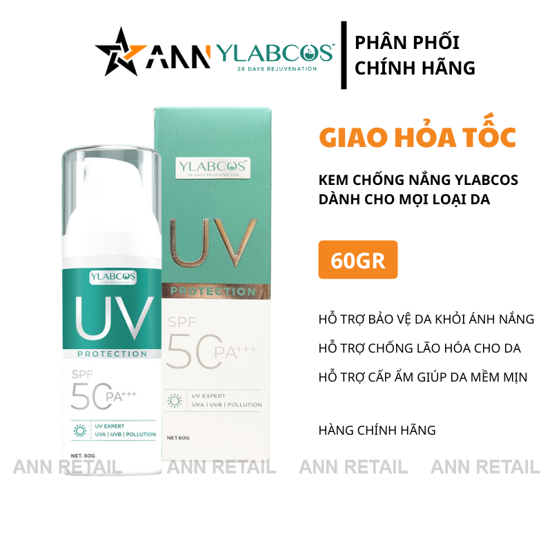 25895_2_20241223102059-1.png Kem Chống Nắng Đa Tầng Ylabcos UV Protection Dr Lacir SPF50/PA+++ 60g - 8938528007756