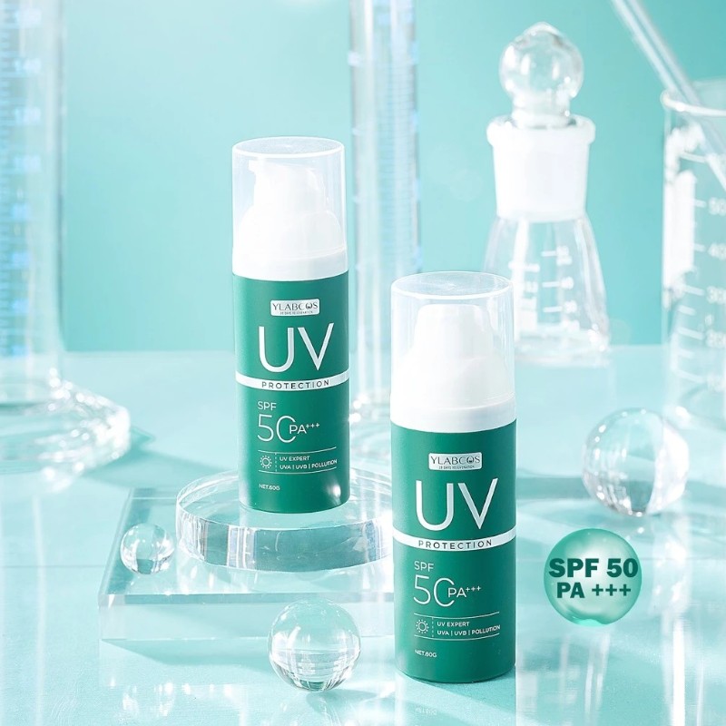 Kem Chống Nắng Đa Tầng Ylabcos UV Protection Dr Lacir SPF50/PA+++ 60g 6 Kem Chống Nắng Đa Tầng Ylabcos UV Protection Dr Lacir SPF50/PA+++ 60g