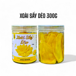Xoài Sấy Dẻo Hộp 300g - XSDH300
