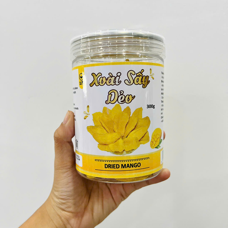 Xoài Sấy Dẻo Hộp 300g 5 Xoài Sấy Dẻo Hộp 300g
