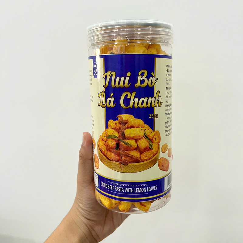 Phân phối nui Bò Lá Chanh Hộp 250g 3 Phân phối nui Bò Lá Chanh Hộp 250g