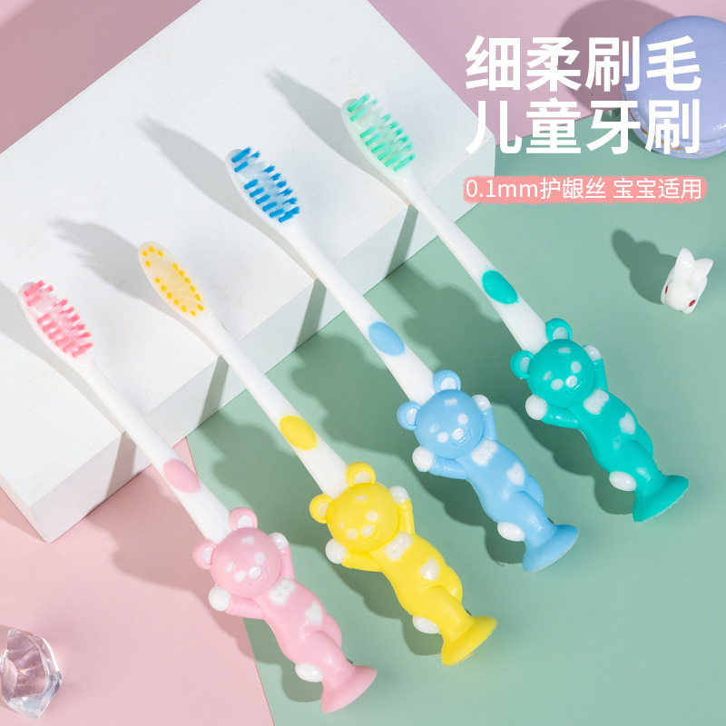 25929_o1cn01fk1qcm27whcc0csex-2200743317804-0-cib_20250114142648-3.jpg Set 4 Bàn Chải Đánh Răng - Bàn Chải vệ Sinh Răng Miệng Cho Bé Hình Gấu Và Thỏ Dễ Thương - 4BCDRCB