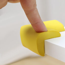 Combo 4 Bọc Góc Bàn Bằng Mút An Toàn Cho Bé - Mút Bọc Góc Bàn Tránh Va Đập 7.5x7cm - MBGBCB01