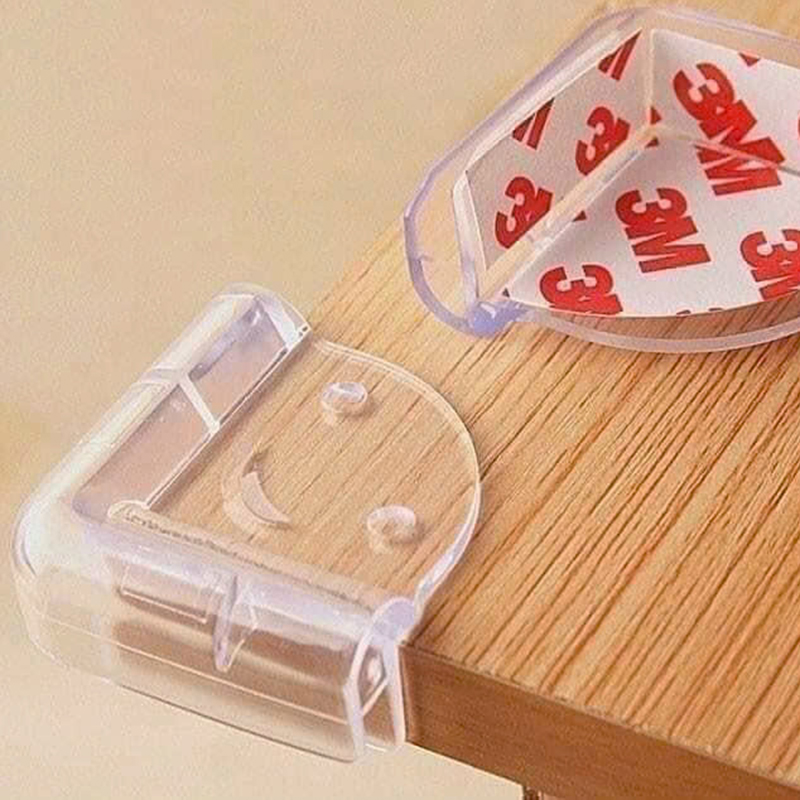 Combo 4 Bọc Góc Bàn Bằng Silicon An Toàn Cho Bé - Miếng Bọc Góc Bàn Tránh Va Đập 4.3x4.3x1.5cm 6 Combo 4 Bọc Góc Bàn Bằng Silicon An Toàn Cho Bé - Miếng Bọc Góc Bàn Tránh Va Đập 4.3x4.3x1.5cm