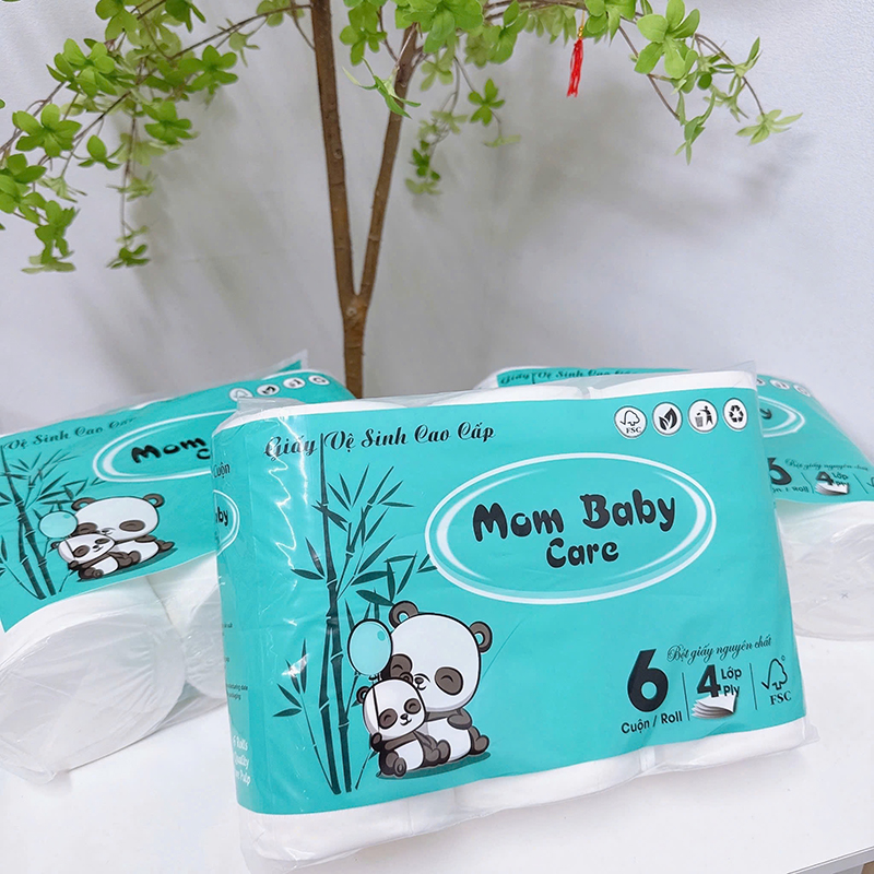 Bảng giá sỉ combo 2 Túi 6 Cuộn Giấy Vệ Sinh Mombaby Xanh - Giấy Cuộn Đa Năng 7 Bảng giá sỉ combo 2 Túi 6 Cuộn Giấy Vệ Sinh Mombaby Xanh - Giấy Cuộn Đa Năng