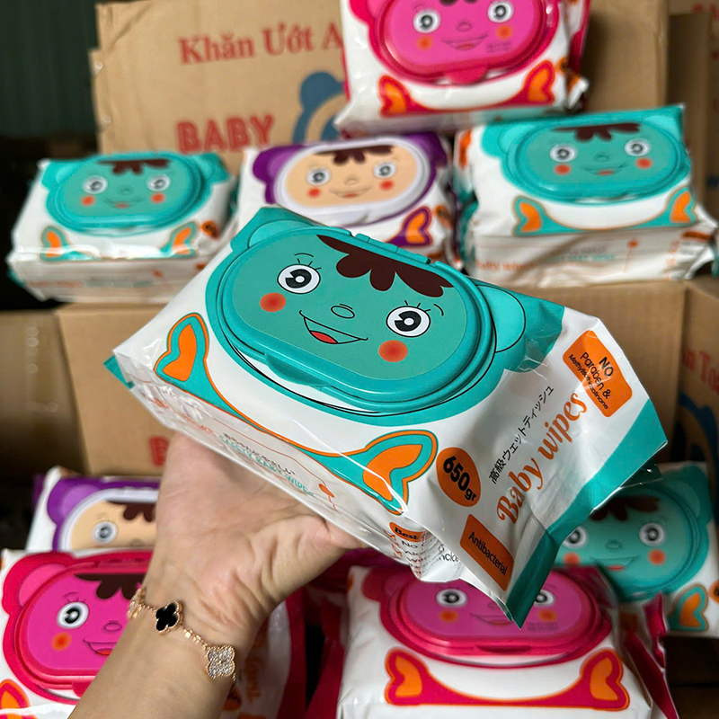Sỉ combo 10 Bịt Khăn Giấy Ướt Lau Mặt Cao Cấp 100 Tờ 8 Sỉ combo 10 Bịt Khăn Giấy Ướt Lau Mặt Cao Cấp 100 Tờ
